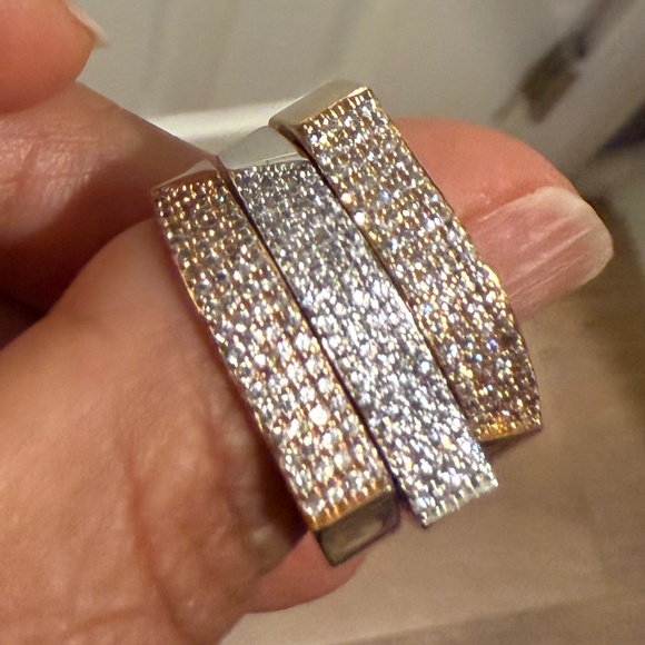 Henri Bendel - Set of 3 Stacking Rings Size 7 - Picture 9 of 11